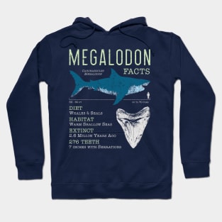 Megalodon Facts Hoodie